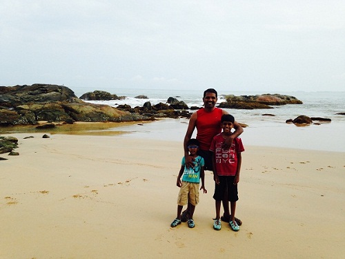 Captain Sanumon & Family – Srilankan Holiday